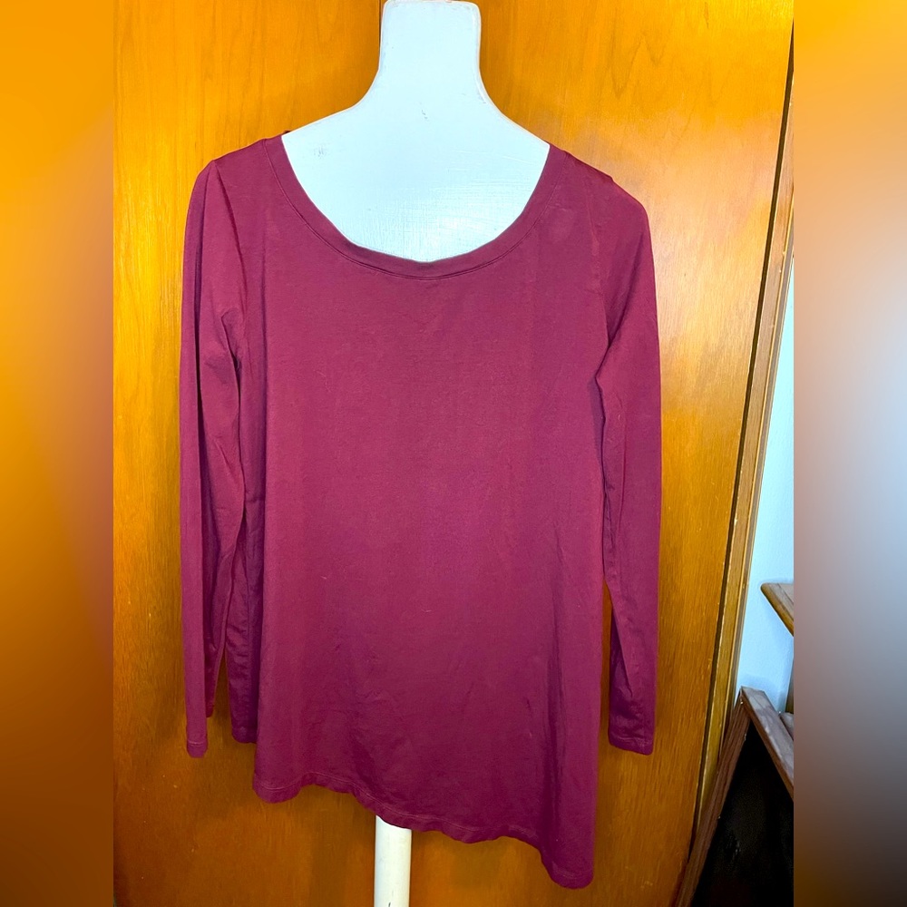 Asymmetrical Lands end tunic